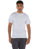 Champion-T525C-Adult 6 oz. Short-Sleeve T-Shirt-WHITE