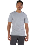 Champion-T525C-Adult 6 oz. Short-Sleeve T-Shirt-LIGHT STEEL