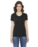 American Apparel-TR301W-Ladies Triblend Short-Sleeve Track T-Shirt