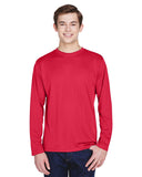 Team 365-TT11L-Zone Performance Long Sleeve T Shirt-SPORT RED