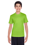 Team 365-TT11Y-Zone Performance T Shirt-ACID GREEN
