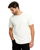 US Blanks-US2000G-Short Sleeve Garment Dyed Crewneck-CREAM