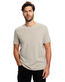 US Blanks-US4000G-Supima Garment Dyed Crewneck T Shirt-LATTE