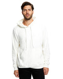 US Blanks-US4412-100% Cotton Hooded Pullover Sweatshirt-WHITE