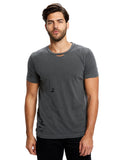 US Blanks-US5524G-Pigment Dyed Destroyed T Shirt-PIGMENT BLACK