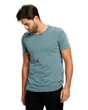 US Blanks-US5524G-Pigment Dyed Destroyed T Shirt-PGMNT HEDGE GREN